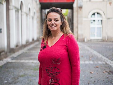 Marine Martin, lanceuse d'alerte dans l'affaire de la Dépakine. ​​​​​​​Nantes, France - 2019