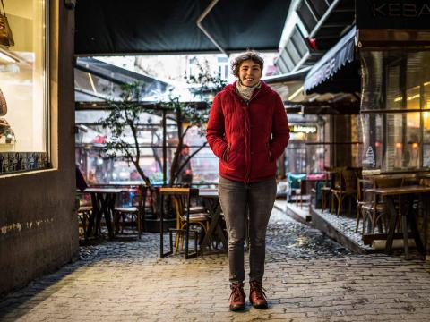 Audrey, 27 ans, architecte Istanbul, Turquie - 2018