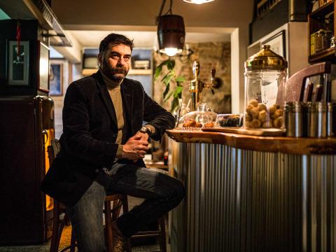 Tarkan, 41 ans, gérant d'un café Istanbul, Turquie - 2018